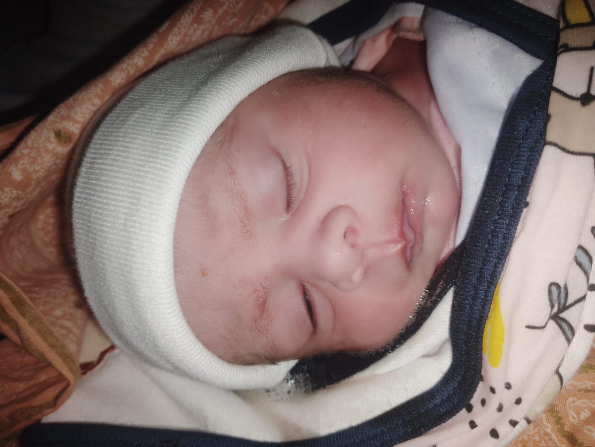 I have been blessed with a precious gift, baby boy