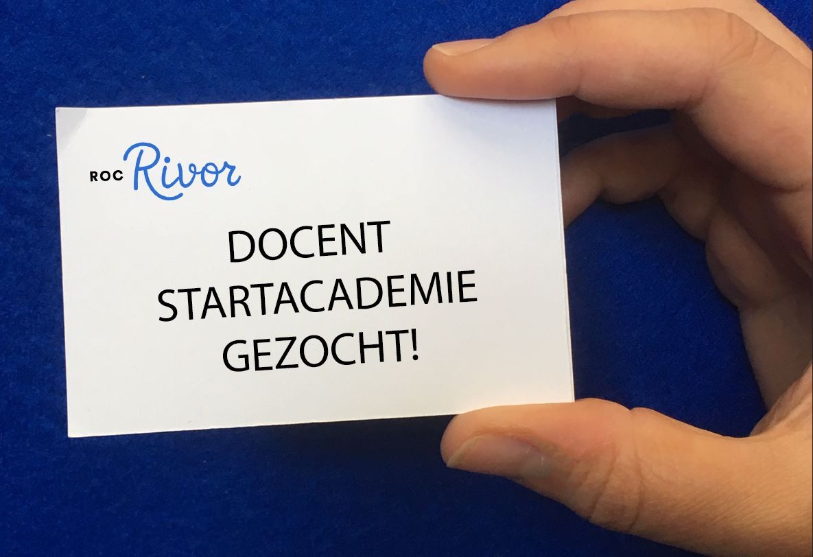 𝐕𝐚𝐜𝐚𝐭𝐮𝐫𝐞 𝐃𝐨𝐜𝐞𝐧𝐭 𝐒𝐭𝐚𝐫𝐭𝐚𝐜𝐚𝐝𝐞𝐦𝐢𝐞
We zoeken een enthousiaste en breed inzetbare #docent voor onze #mbo niveau 1- en 2 opleidingen (de #Startacademie). Lees meer over het werk en ons aanbod bit.ly/3MG6PnK.

#vacature #rocrivor #tiel
