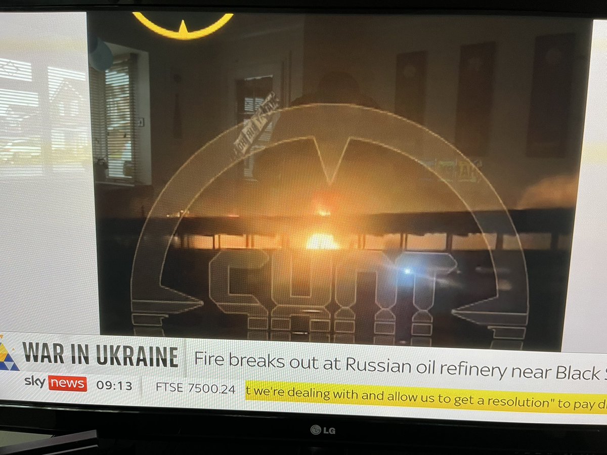 Steve_1772's tweet photo. @SkyNews this is the last on screen word I expected to see this morning eating my shreddies! 😂
#Ukraine @KayBurley https://t.co/Zyjq0wMbIE