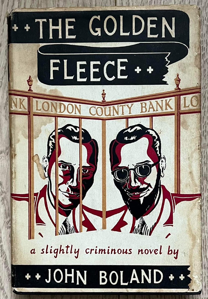 wilsongullis's tweet photo. The UK hardcover edition of The Golden Fleece by John Boland, published by TV Boardman & Company Limited in 1961. #TheGoldenFleece #JohnBoland #1960s #TVBoardman #book #books #CoverArt #coverart #cover #dustjacket #dustwrapper #vintage https://t.co/mEqrxigouE
