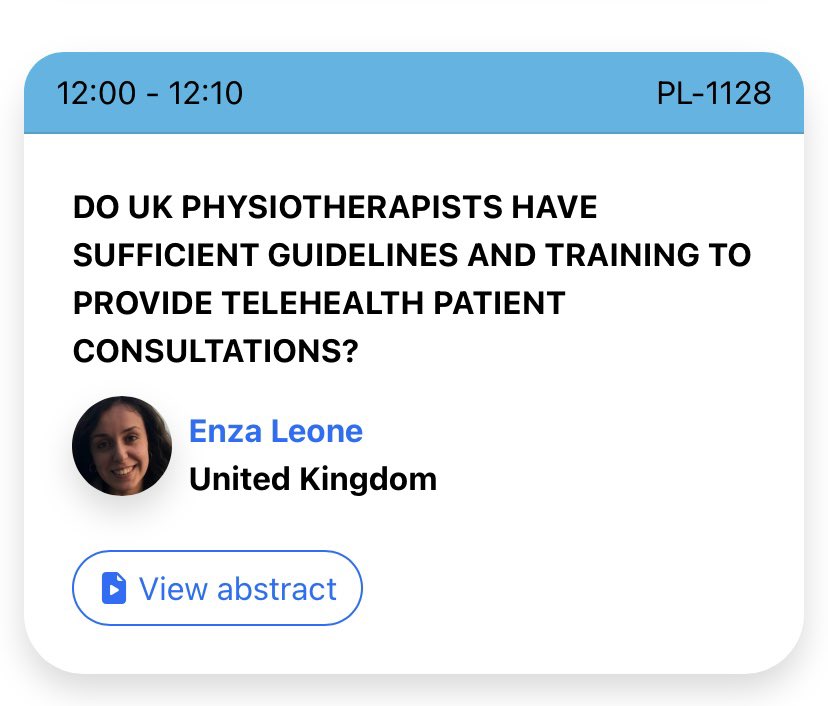 Delighted to present our work on telehealth guidelines and training at the 2023 World Physio Congress #WorldPhysio2023. Special thanks go to my team @NachiC @AoifeCHealy @OrthoticNetwork for supporting this and @PPEFcharity for providing me with the individual scholarship award.