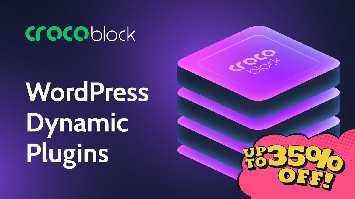 elemaxspot's tweet image. Just a few hours left to get up to 35% OFF on the Crocoblock birthday sale! 
#crocoblock #jetplugins #WordPress #Elementor 

Use the best Elementor addons to enhance your WordPress website. 
Take advantage of this deal now: crocoblock.com/pricing/?ref=2…