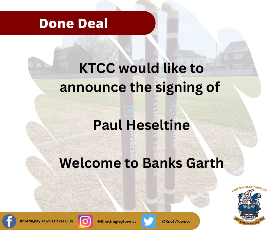 A great signing for us this from Burton Salmon, a top bloke and has got runs consistently helping us strengthen our top order even further...Welcome to the Maroon Army Paul, go well. #maroonarmy