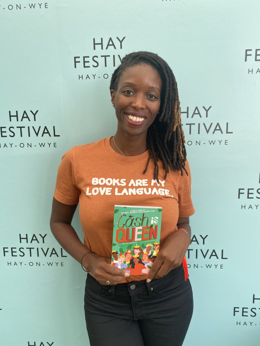 rainchq's tweet photo. Proud to have attended the iconic @hayfestival yesterday delivering delivering a talk on the importance of financial literacy from an early age. 
#cashisqueen #financialliteracy #personalfinance #womenandmoney https://t.co/ax50tVkaPm
