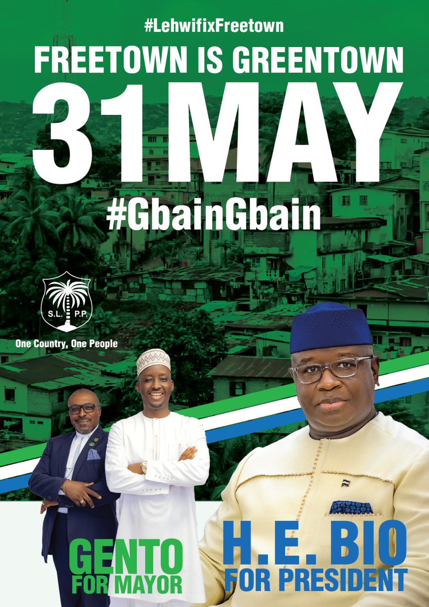Borbor_PainSL's tweet photo. Today the #gbaingbain #borborpain squad dae na the city. So so Dansay Dansay yeh๐ถ๐ถ๐ถ. Una Tenki for the sweet song. Freetown na for we all #gbaingbain! #Gento4Mayor #SaloneTwitter https://t.co/GtdDpwPfmM