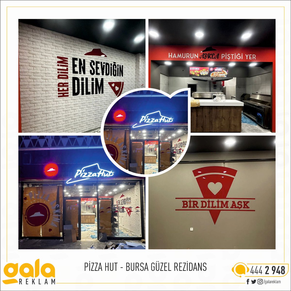 Tabela ve reklam uygulamaları Gala Reklam kalitesi ile tamamlanmıştır.

#tasarim #dizayn #totem #cephe #aracgiydirme #fuar #stand #uygulama #mimaridekorasyon #mimaritasarim #ghali

#sign #design #design #arcfashion #stand #application #architecture #advertising_insta