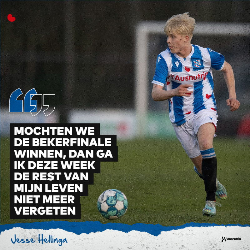 scHeerenveen's tweet photo. ✍ + 🏆 = 😁

Het is een mooie week voor Jesse Hellinga: hij tekende zijn eerste profcontract en speelt vandaag de bekerfinale!

#Akademy