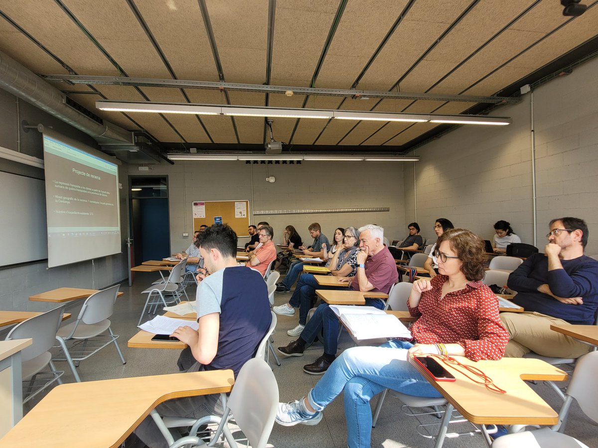 Encarem l'últim dia de les Jornades Doctorals d'Història i Arqueologia amb les presentacions dels doctorands i doctorandes d'Història Contemporània.