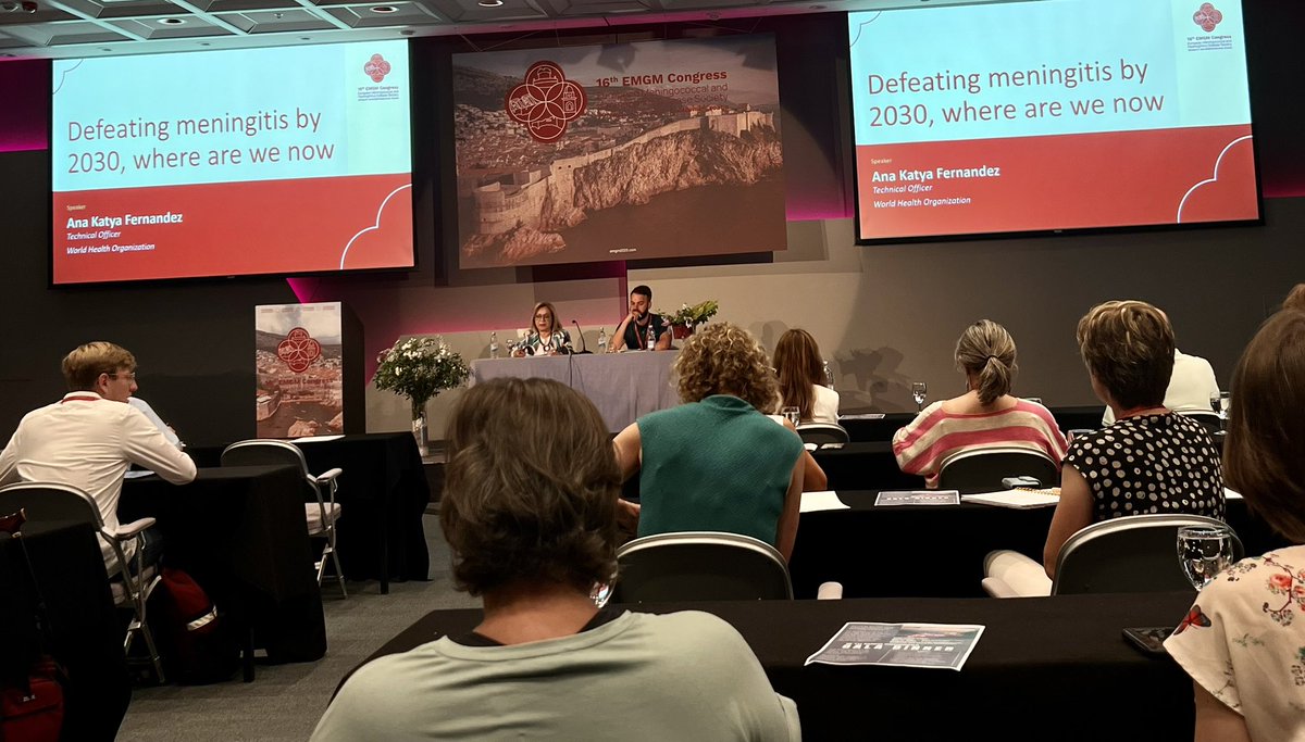 elenix63's tweet photo. @COMOmeningitis today at the #EMGM congress sharing our members awareness campaigns that focus adolescents prevention in Europe #defeatmeningitis #dubrovnik @STOPmeningitis @M_R_F @ACT4Meningitis @Meningokockfon1 @contremeningite @MeningitisNow https://t.co/QR5r0tKC6c