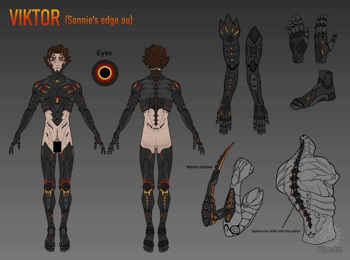 Metal__Cerberus's tweet photo. Viktor’s new ref.sheet! <3 He deserved a good update! <3

Gonna add his background story another time, right now I’m too lazy when it comes to writing! ^^ https://t.co/IIIjqH1COU