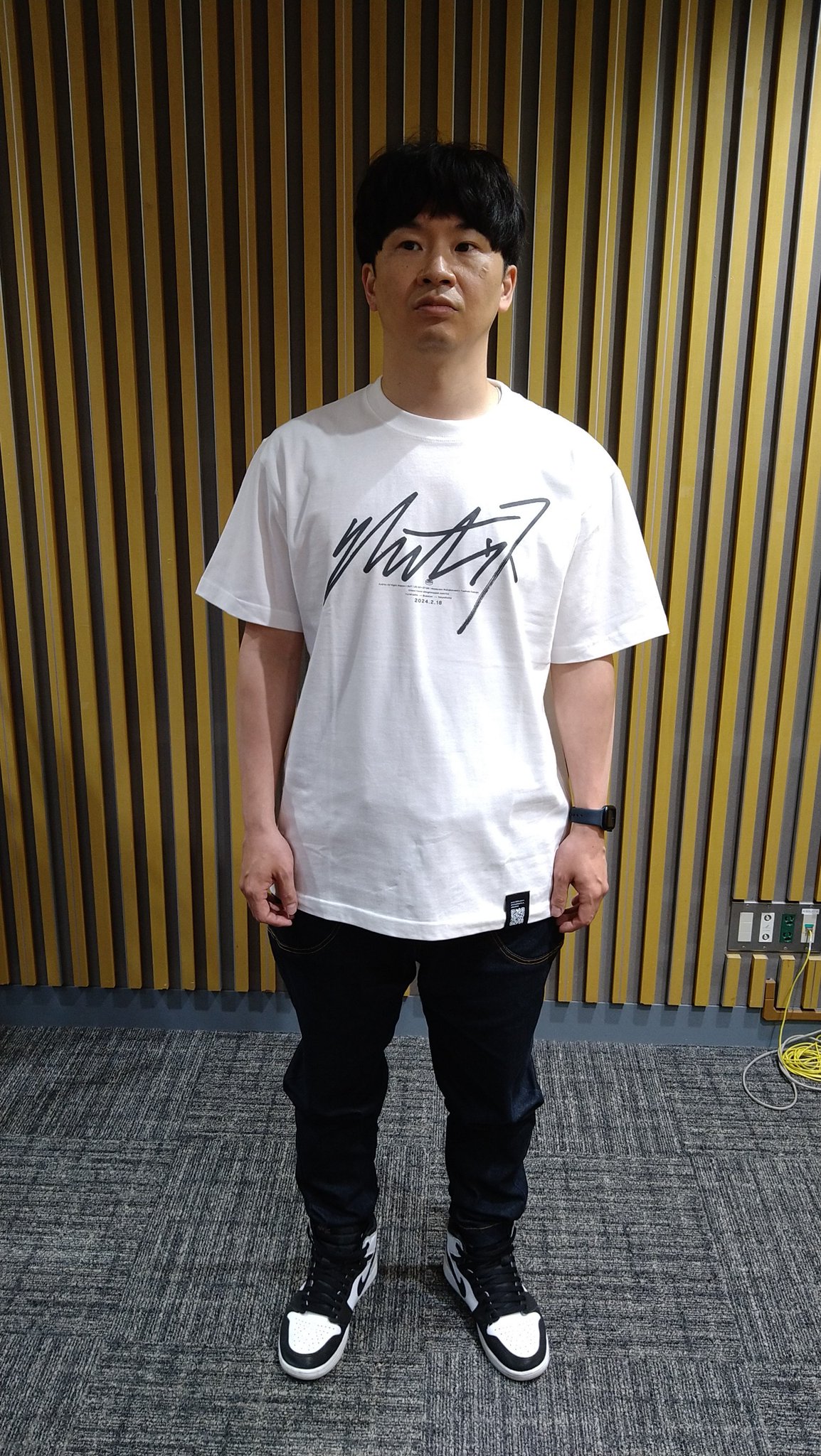 オードリーのオールナイトニッポンin東京ドーム宣伝Tシャツ(白 オードリーのオールナイトニッポンin東京ドーム宣伝Tシャツ(白