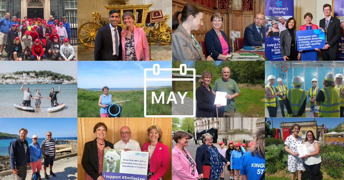 A lot has happened in #Westminster and #NDevon in May! If you have not signed up to my e-newsletter you can do so here: eepurl.com/gQSzsj