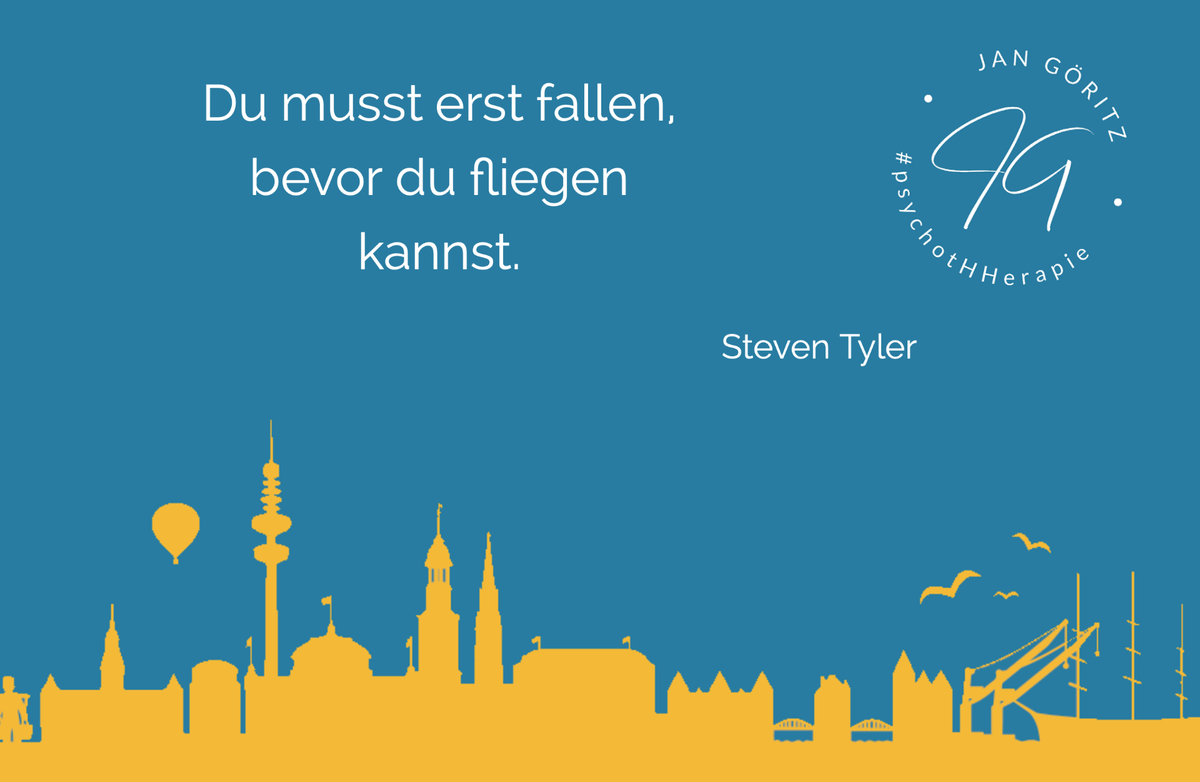 Du musst erst #fallen, bevor du #fliegen kannst.
(Steven #Tyler)
#psychotHHerapie #Zitat #Zitate #Scheitern #Erfolg #StevenTyler

bit.ly/45hfaH6