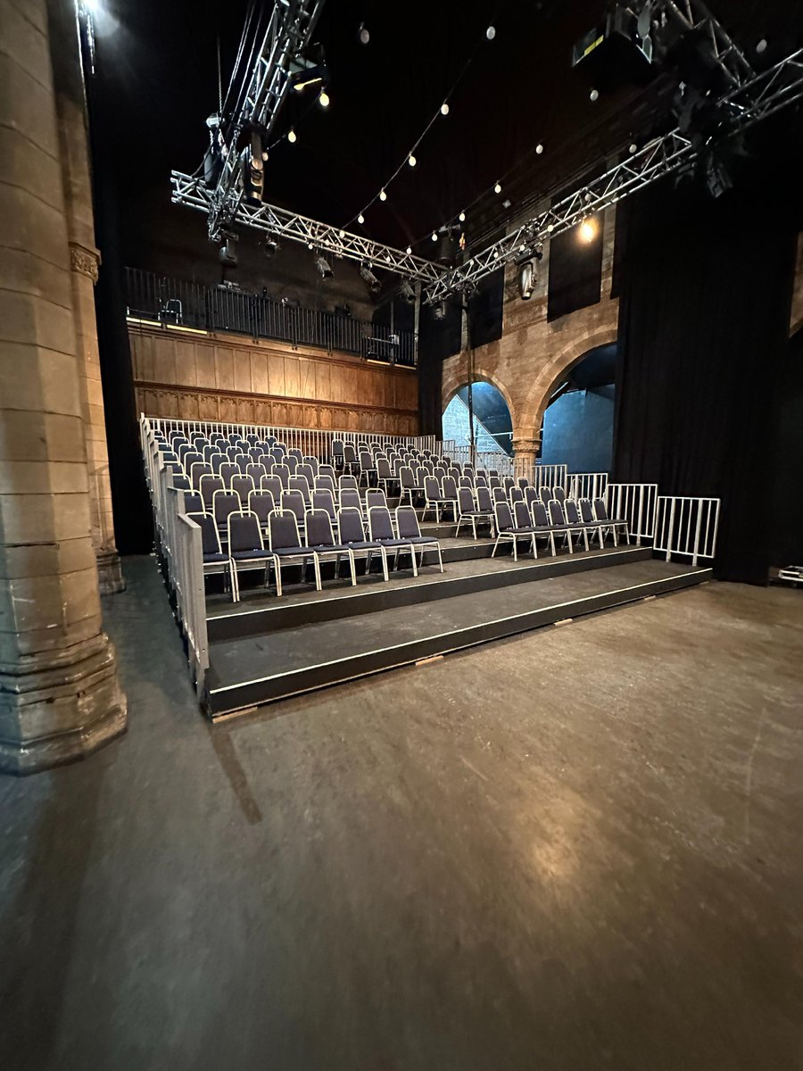 Great to be working with @ImaginateUK this week at The Roxy providing this lovely seating bank for the Edinburgh International Children’s Festival!

The Festival is running this week until 4th June!

#EdinburghChildrensFestival #Imaginate #EventStructures