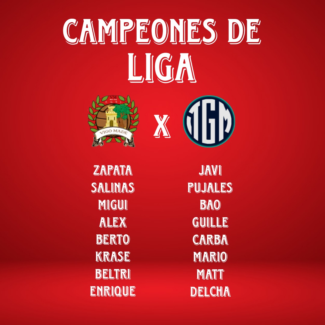 Campeones de Liga 🏆🥇 @Liga_TGM