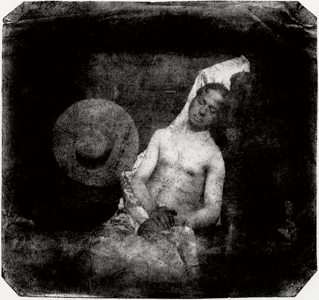 Maybe the 1st ever selfie? Self portrait as a drowned man by Hippolyte Bayard after he was duped into standing aside in favour of Daguerre. Of course in #rdguk we all know WH Fox Talbot was really the pioneer. Find out more on our walk tinyurl.com/5dvj6e25