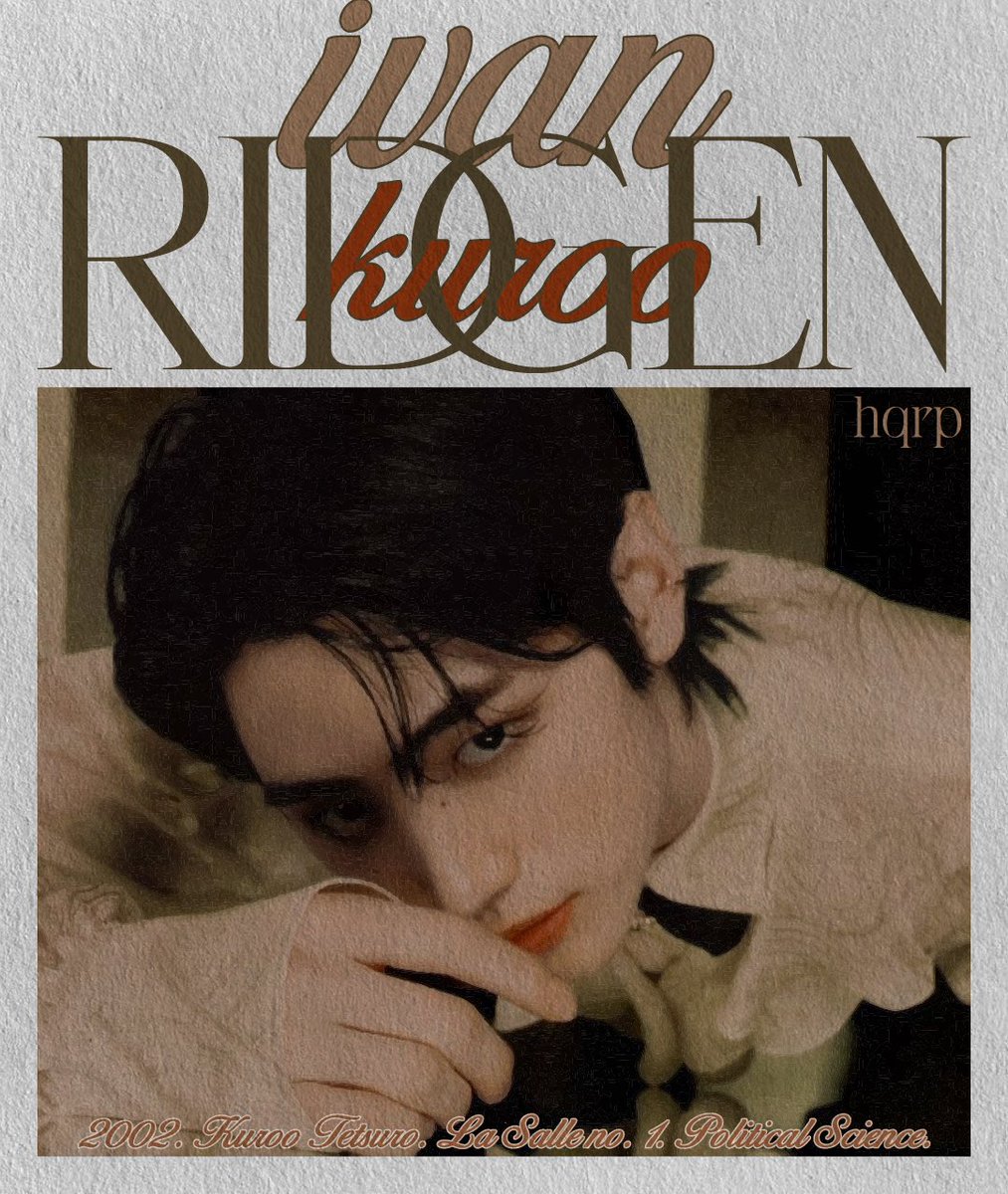 ⁣
⁣
                         ( 黒尾 )     ivan    ridgen
                         not    new    to    #hqrp
                         like &amp; rt to be mutuals
⁣⁣
⁣