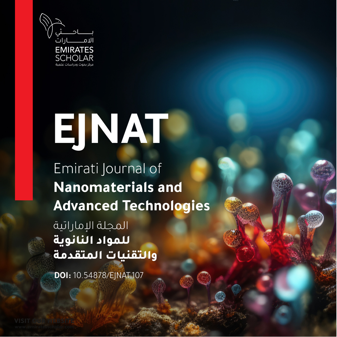 📢 Check out the latest journal publication: 'Emirati Journal of Nanomaterials and Advanced Technologies'!
#Nanomaterials #AdvancedTechnologies #ScientificAdvancements #ResearchBreakthroughs #JournalPublication #StayInformed 
Read More👉@emiratesscholar.com