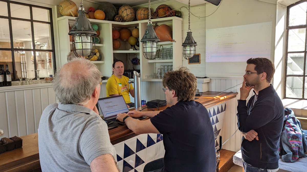 Trying out Java 21 features.
#JSail <a href="/JSailUnconf/">JSailUnconf</a> <a href="/sippsack/">Falk @sippsack@bsky.social @sippsack@ijug.social</a>