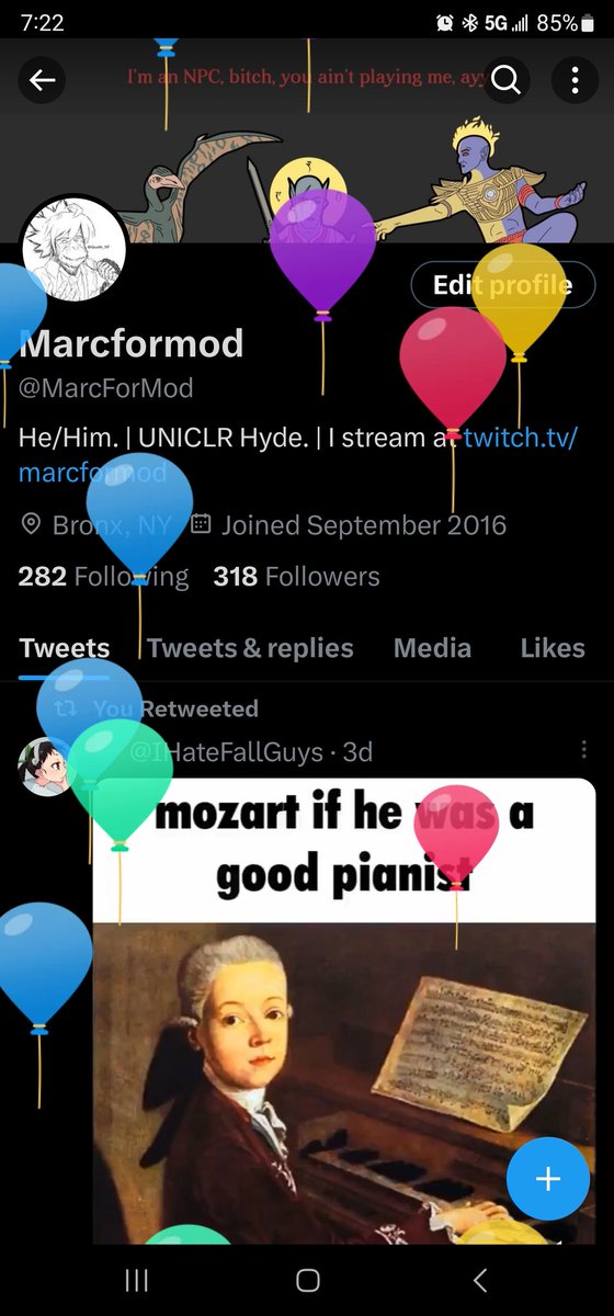 MarcForMod's tweet image. Balloon day pog champion