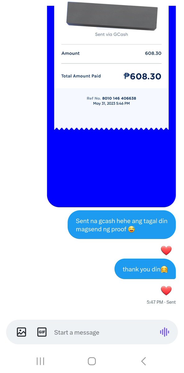 GladTrades's tweet photo. Busd to Gcash trade 😊

#gLad2trade https://t.co/c7mZbKHRRz