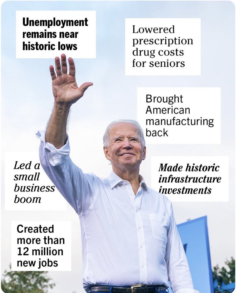 nakita1971's tweet photo. Raise your hand if you are tired of people describing President Biden as if he has done nothing but ruin the country? Drop a blue heart if you support President Biden💙🙋‍♀️ https://t.co/XSGUGO8G7D