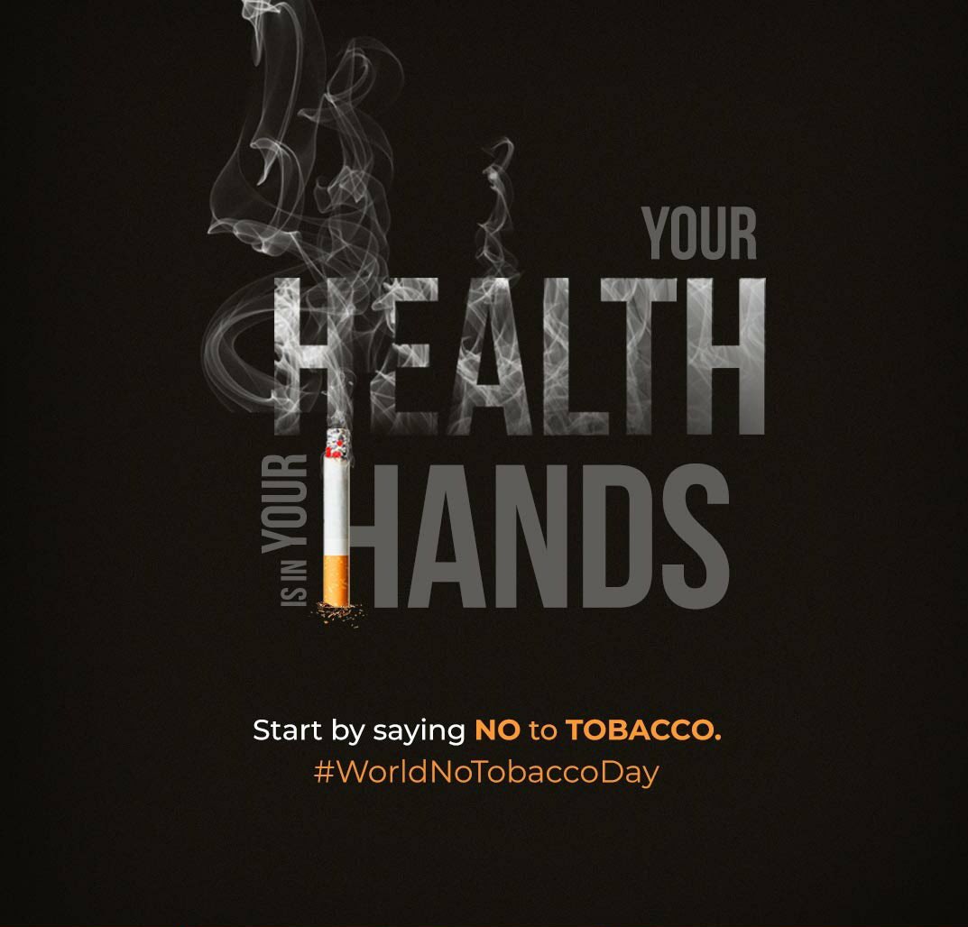 युवाओं द्वारा प्रायः 'कूल' या 'माचो' दिखने की चाह में तंबाकू, सिगरेट या वेपिंग शुरू की जाती है।

तंबाकू की लत स्वास्थ्य लील जाती है, परिवारों को उजाड़ देती है और अपराधों को बढ़ावा देती है। तंबाकू सेवन या अन्य किसी भी नशे को ना कहें

#WorldNoTobaccoDay2023
#NoTobaccoDay #NoTobacco