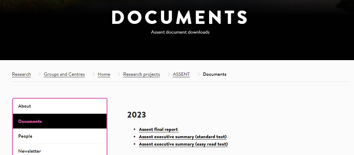 Project ASSENT tweet media