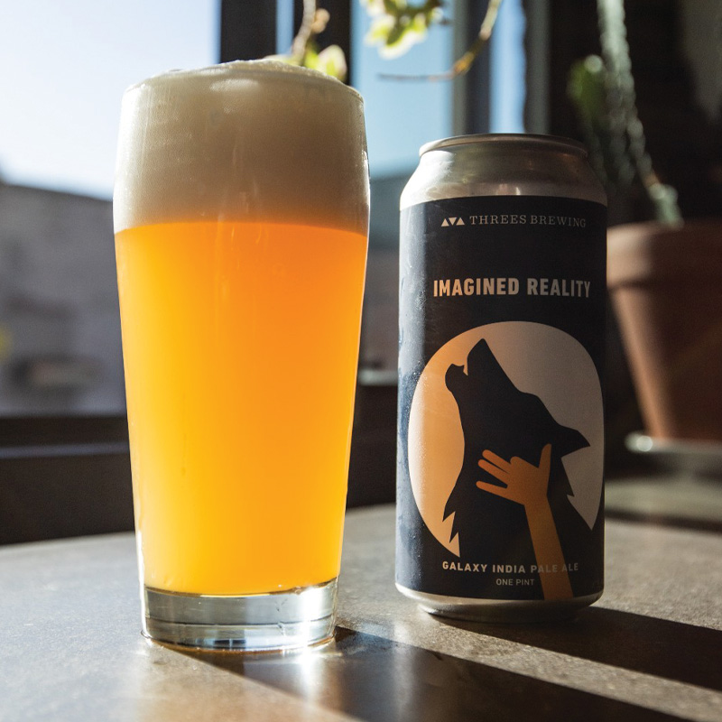 Pineapple, papaya, melon, and citrus shine brightly. For better or worse, we see what we want to see. In this instance, things appear positively hazy.
@threesbrewing #threesbrewing #imaginedreality #craftbeer #beer #hunterdonbrew #hazy #ipa