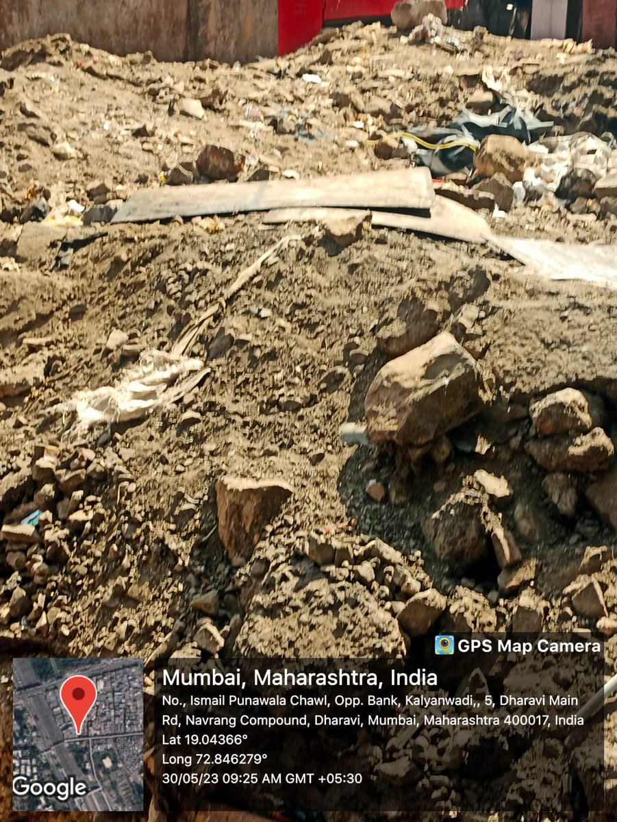 Attn: @ACI_Mumbai @mybmc @mybmcWardGN @mybmcHydEngg

Roads Dug Up For Some Water Department Work And Few Some Days Work Stop And Causing Inconveniences To Pediatrician.

Pedestrians Have No Place To Walk.

#Location: Dharavi Main Road (Pumping Ground) Sanaullah Compound Dharavi…