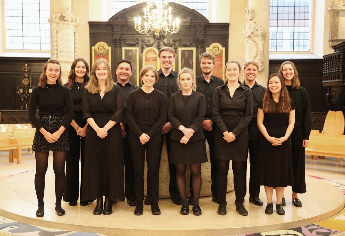 Choral Classics Wednesday 12.30pm-12.55pm Join our talented Choral Scholars for twenty five minutes of sublime music and readings. This week our theme is 'Touch'd by heavenly fire' with music by Moses Hogan & Judith Bingham. ststephenwalbrook.net/activities/cho… #wellbeingwednesday