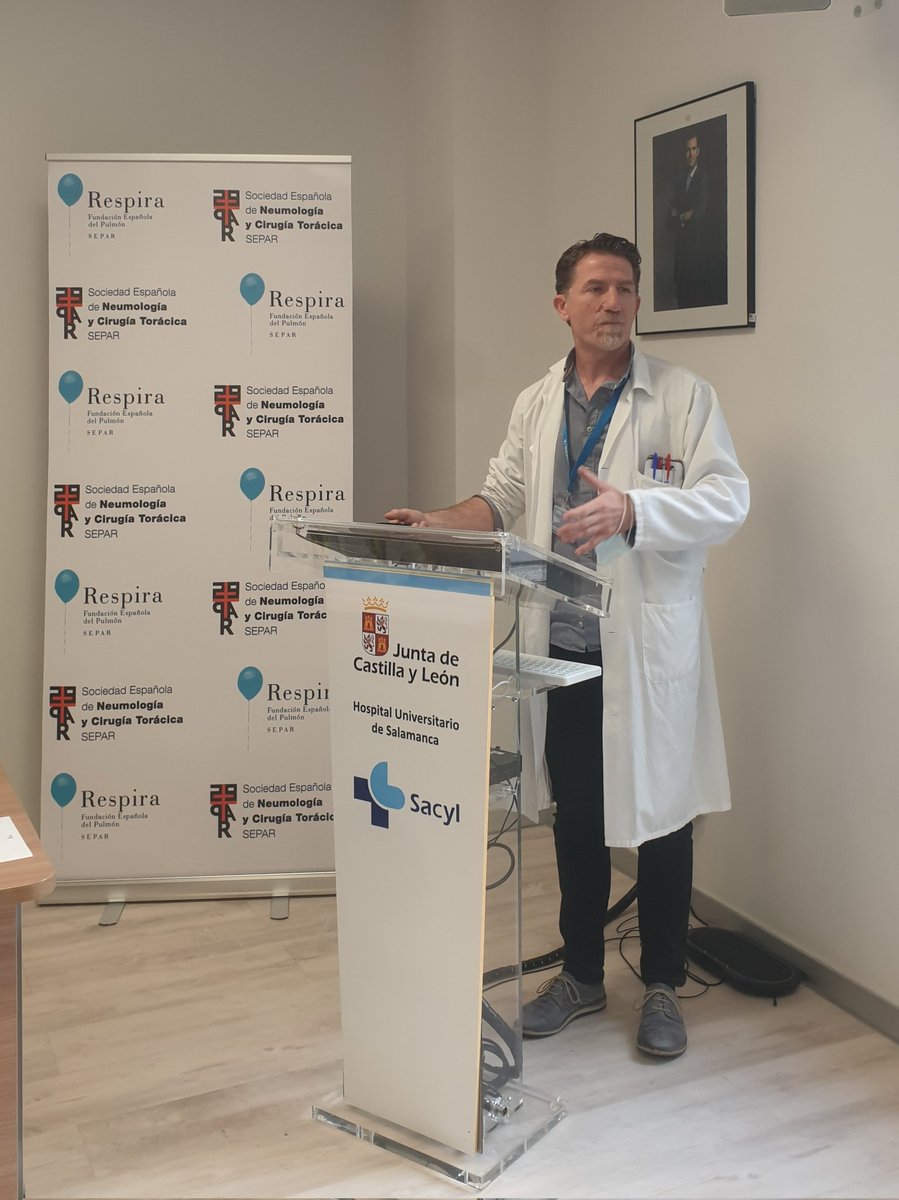 NeumologiaS's tweet photo. Hoy, en el #DiaMundialSinTabaco presentamos la adhesión del #CAUSA a la Red Global de Hospitales Sin Tabaco, con el apoyo del presidente de @SeparRespira, el Dr. @FranGarciaRio 
Un gran trabajo encabezado por el Dr. Hernández Mezquita y D. Javier Rubio Gil
@Socalpar @Salud_JCYL https://t.co/AZu9Y7K0Pq