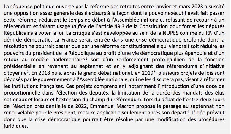 CEVIPOF's tweet photo. "La crise démocratique et ses faux-semblants", dernière note de recherche de @Luc_Rouban à lire ➡️https://t.co/c3V5ECqBF7. #Baroconfiance @CEVIPOF, vague 14 https://t.co/asPoJDpXzB