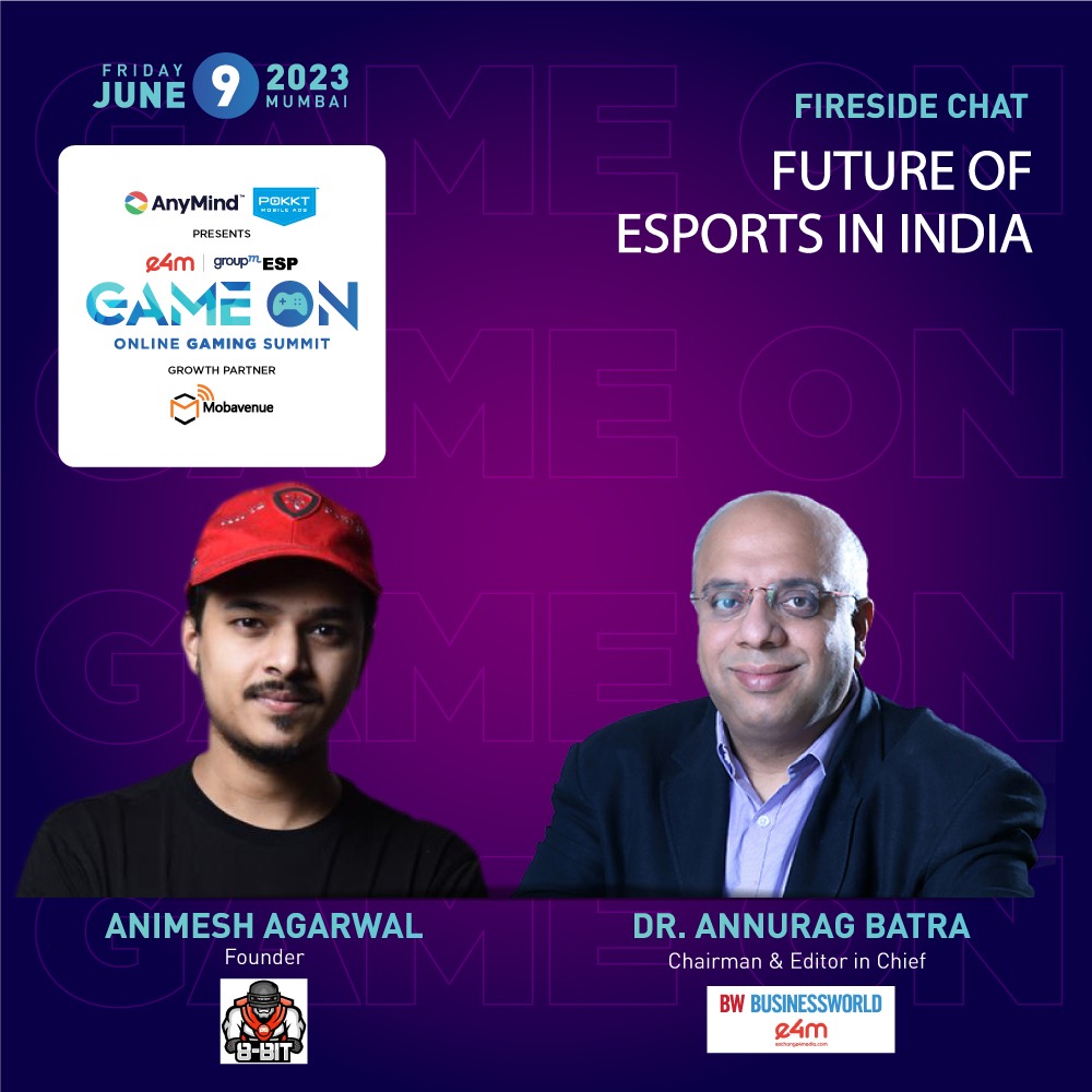 e4mevents's tweet photo. Unleash the strategies that dominate the gaming industry at the an exclusive fireside conversation with @8bit_thug, founder #8bitCreatives and Dr. @anuragbatrayo, @BWBusinessworld & @e4mtweets at #e4mGameOn Summit 2023.
All access pass available here: https://t.co/u0zaDby2uA https://t.co/9le41BxHIN