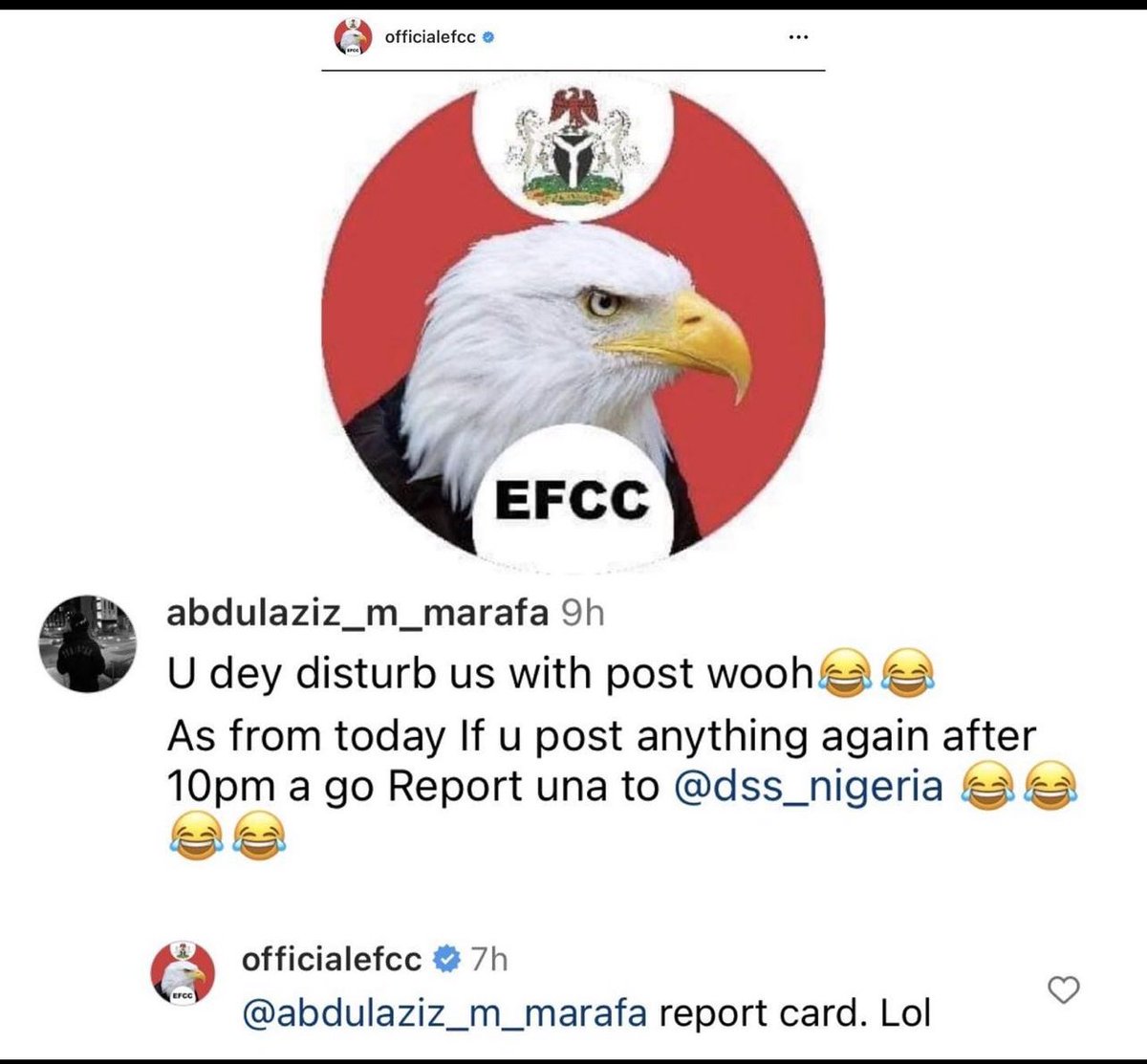 Between EFCC and a Fan