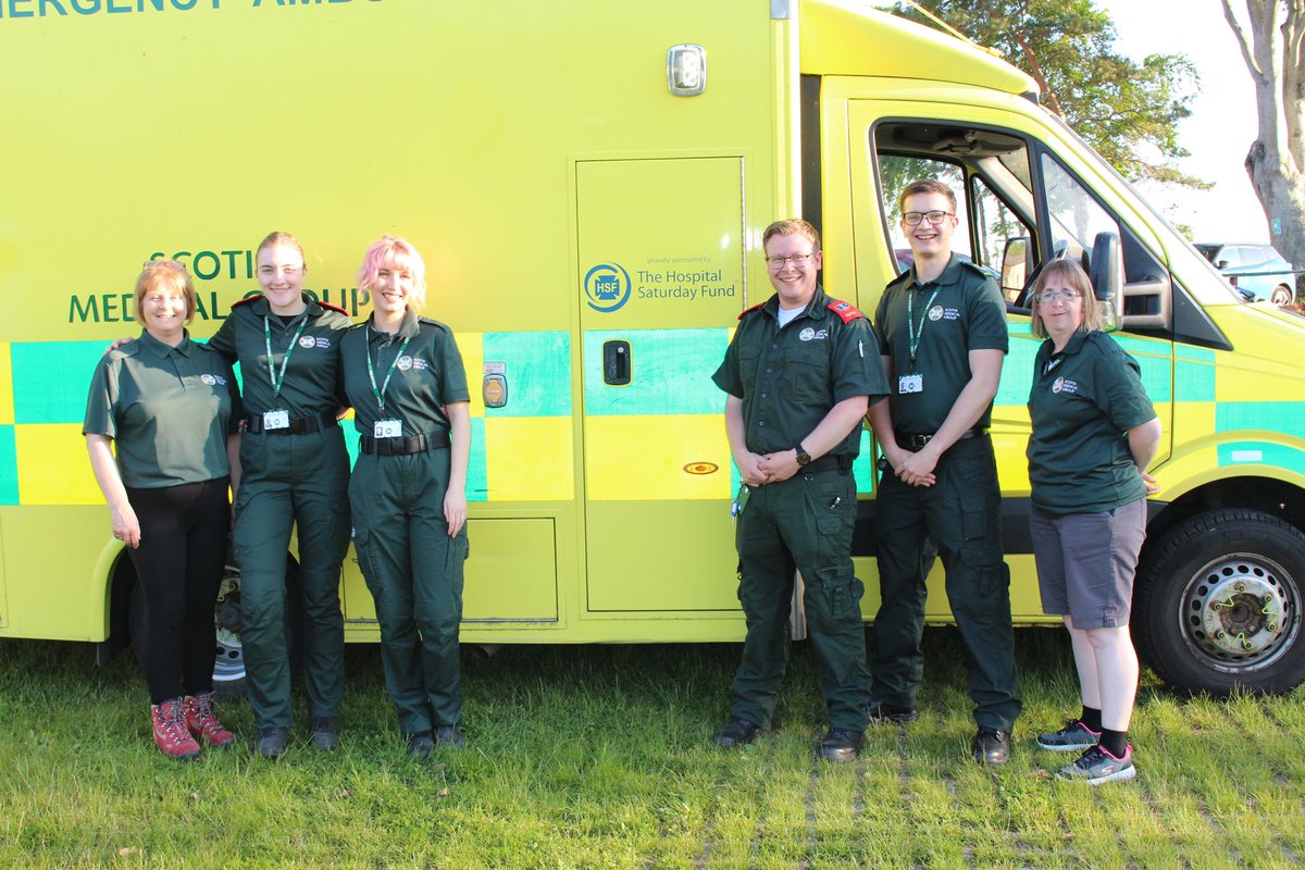 group_scotia's tweet photo. We hosted @HSFCharity on Monday to thank them for their generous donation which allowed us to purchase our frontline ambulance.
The ambulance has already been out at events and has a busy summer event season ahead.
#EventMedics #FirstAidServices https://t.co/kOUPeX3fVK