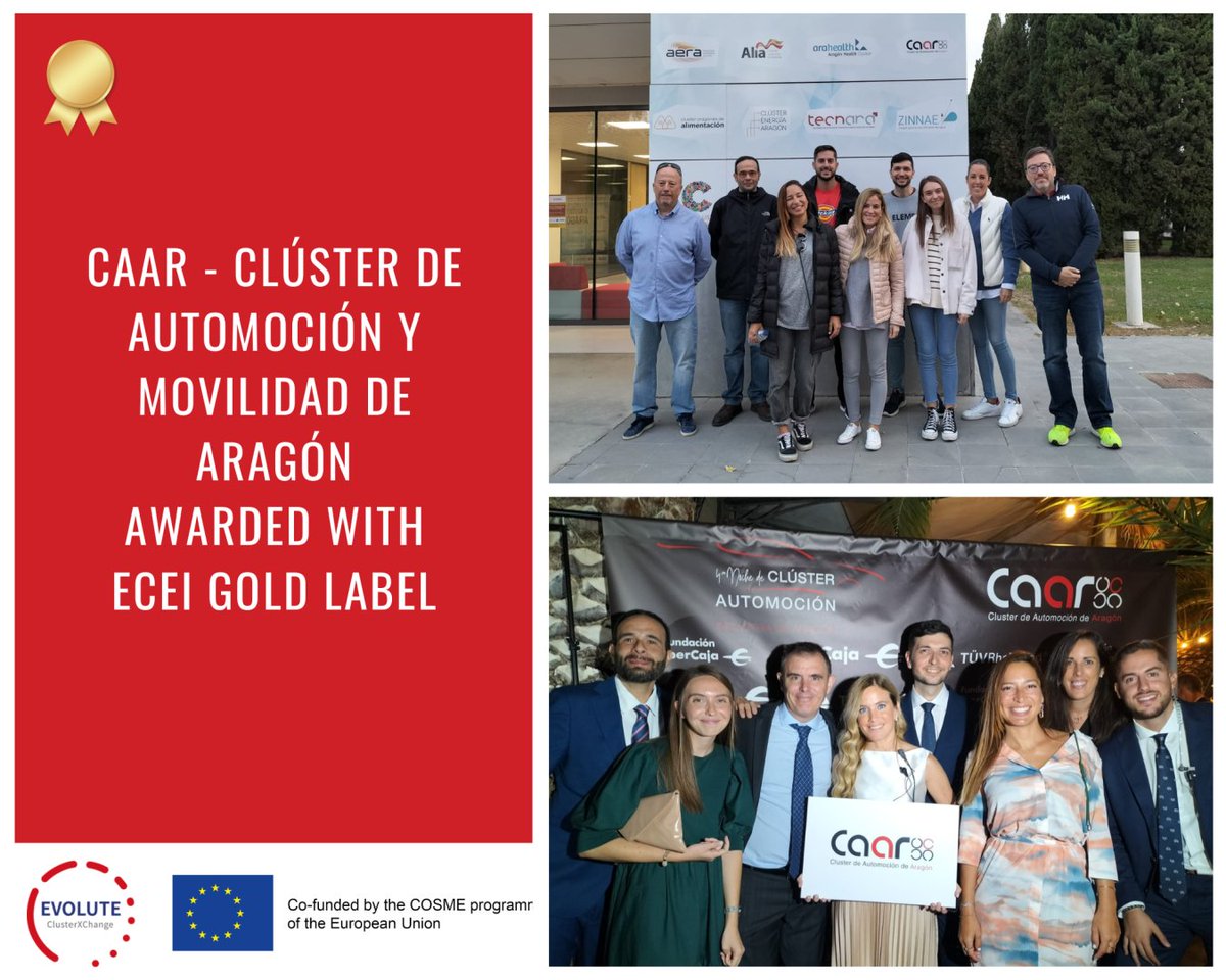 CAAR (@caarautoaragon) on Twitter photo CAAR recognized with the gold label for its excellenceย clustercollaboration.eu/community-newsโฆ ๐ <a href="/Clusters_EU/">European Cluster Collaboration Platform (ECCP)</a> <a href="/BeniBrakes/">Benito Tesier</a> CAAR recognized with the gold label for its excellenceย clustercollaboration.eu/community-newsโฆ ๐ <a href="/Clusters_EU/">European Cluster Collaboration Platform (ECCP)</a> <a href="/BeniBrakes/">Benito Tesier</a>