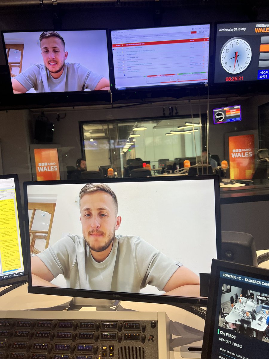 Great to hear from former Bluebird Will Vaulks this morning speaking to <a href="/CSummersNews/">Claire Summers</a> and <a href="/IanHunt77/">Ian Hunt</a> 

Talking about being promoted with <a href="/swfc/">Sheffield Wednesday</a> - THAT worm celebration in the dressing room after - and how he feels about not being picked for the Wales Squad for the games in June 🏴󠁧󠁢󠁷󠁬󠁳󠁿