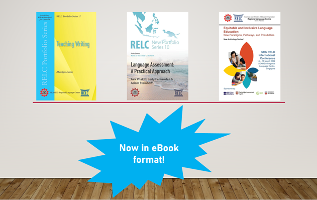 Don’t miss this opportunity to own your favourite RELC titles in eBook format! #digital #education #englishlanguage #lingusitics #languages #teachingenglish #relc #seameo #english

Get your digital copy now at the following link: buff.ly/3WKLYo6