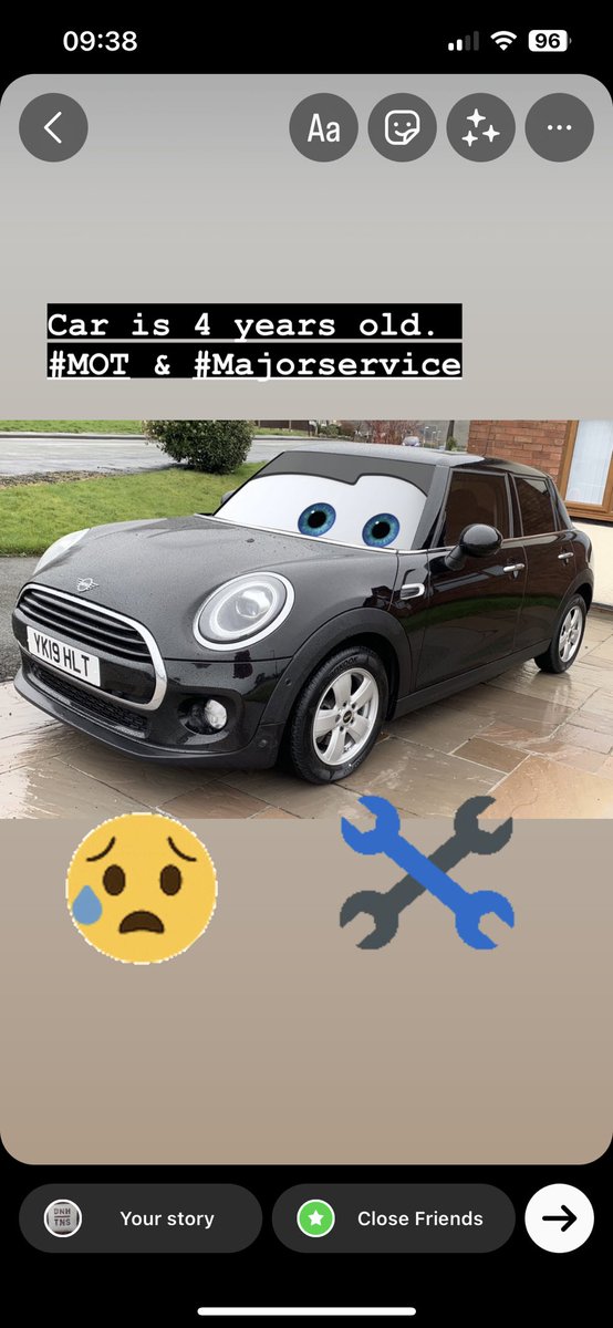 PurplePhoebeViv's tweet photo. Feeling nervous as my #mini is in for a #mot and #majorservice it’s 4 years old and still under 20,000 miles so all should be good I hope @MINI @MINIUK @Londonmini1 https://t.co/TM3DILiw7N