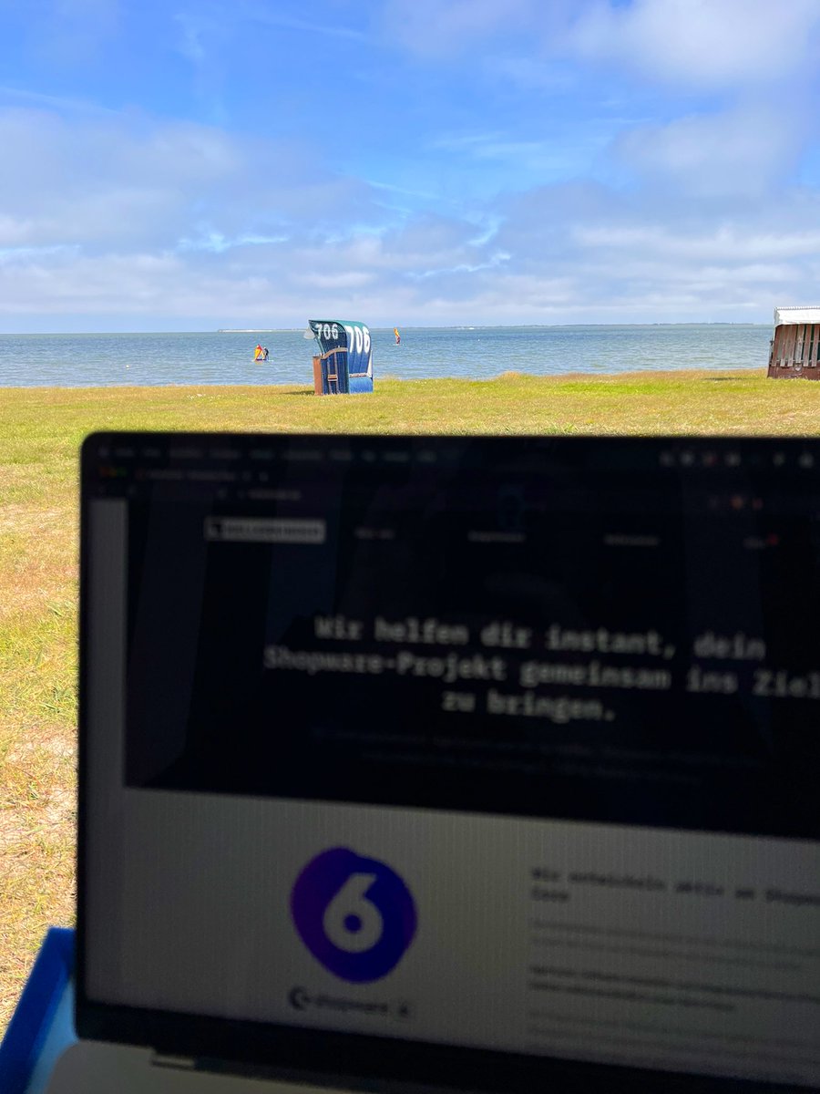 Everywhere ist an office when you're working remote
#remotework #php #shopware #teamkellerkinder
