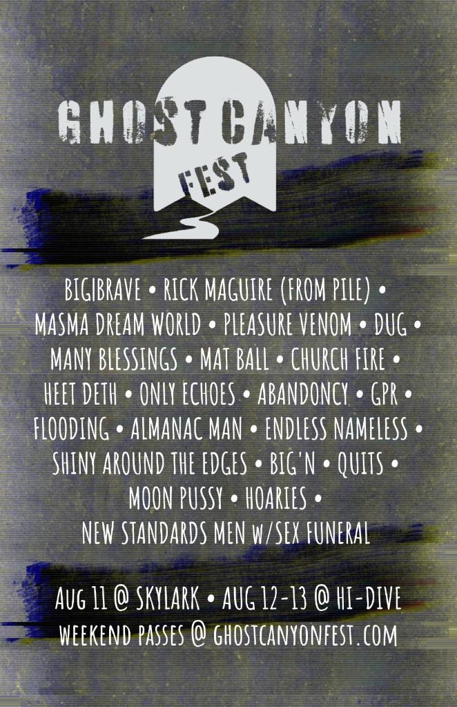thewiremagazine's tweet photo. Ghost Canyon festival takes place in Denver this August, featuring performances from Big Brave, Masma Dream World and many more:

Denver Skylark, 12–13 August: https://t.co/ud1jxW28qo https://t.co/ocdj1am42L