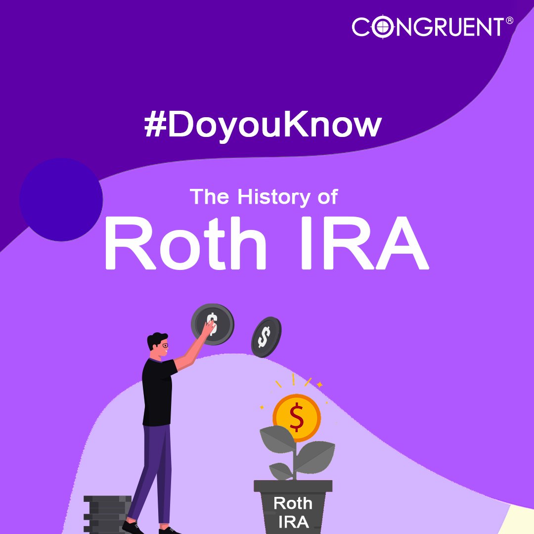CongruentInc's tweet image. #RothIRAs were introduced in 1997 as part of Taxpayer relief acto offer retirement savers more flexibility and tax-free growth.
- Investments in IRAs can include stocks, bonds and mutual funds.
- Capital gains,dividends and interest earned in IRA is Tax free.
#Flexibility