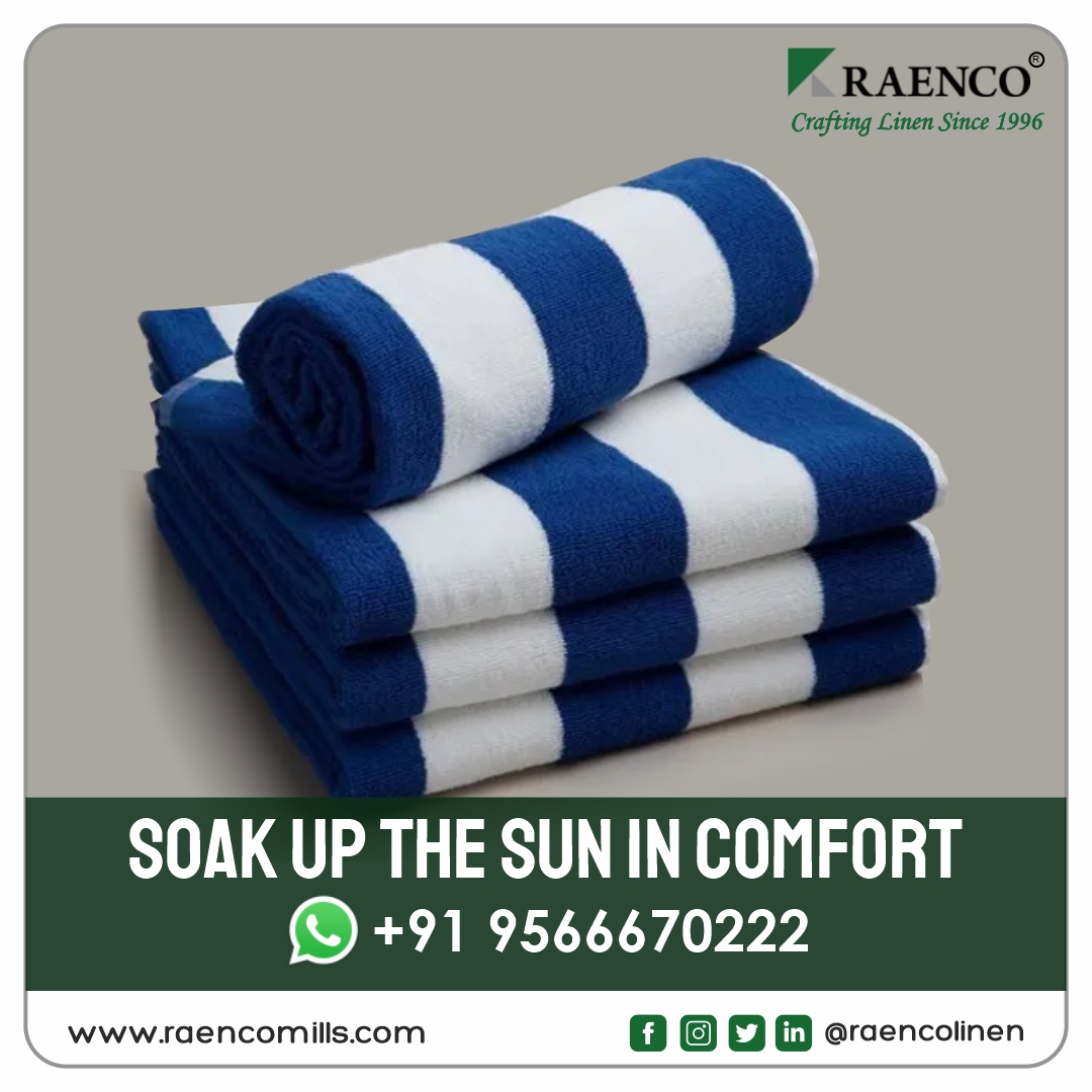RaencoGroup's tweet photo. Soak up the sun in Comfort
#pooltowels #pool #beachtowels #bathtowel #bathtowels #towel #towels #bathlinen #facetowel #spa #spatowels #handtowels #whitetowels #raencoindia #bathmat #bathrobe #bathlinen #bedlinen #pillowcovers #pillowcover #protector #bedlinen #Raenco #raencolinen https://t.co/ez80AW9rAA