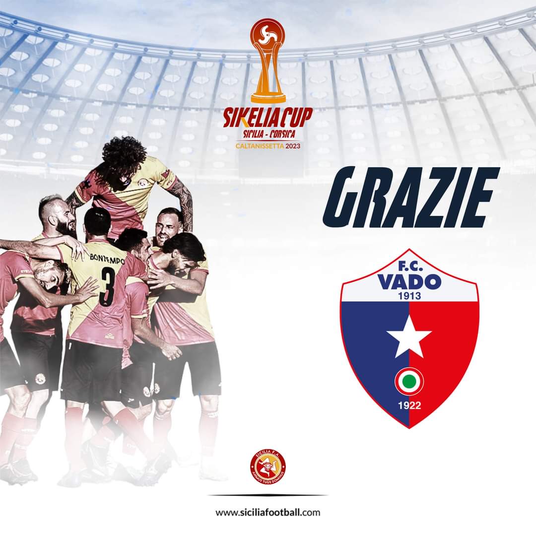 🤝 La #SiciliaFA ringrazia il #VadoFC1913 per la disponibilità dimostrata durante la fase delle pre-convocazioni per la #SikeliaCup.