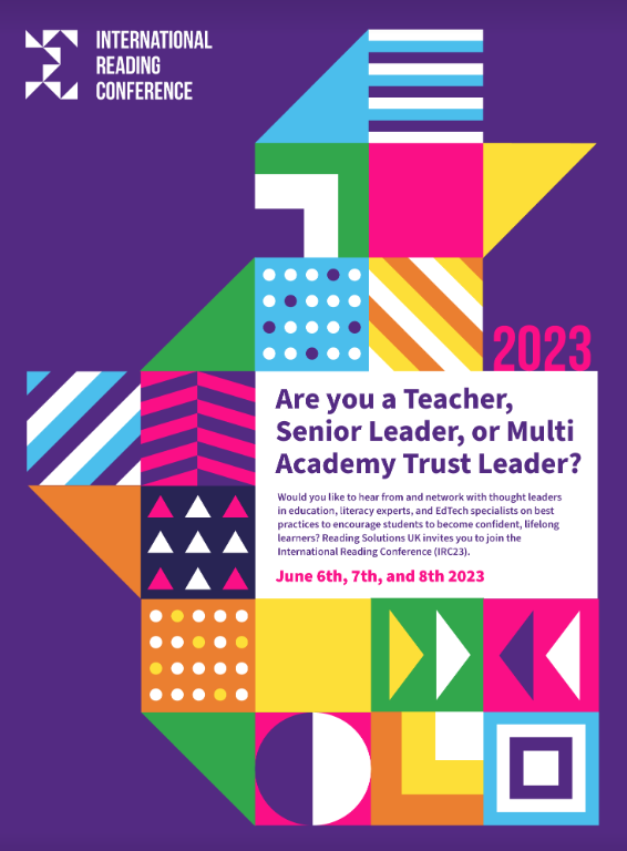 DaisyEduUK's tweet photo. Are you looking for strategies to ensure students continue accelerating their reading growth and feel motivated and empowered to read?
Join our online International Reading Conference #IRC23 and hear from thought leaders in education, literacy experts, and Edtech specialists on best practices to develop a long-lasting reading culture.
Register here: https://t.co/Kp0YR4KhpZ
#edtech #literacy #literacymatters #readingforpleasure