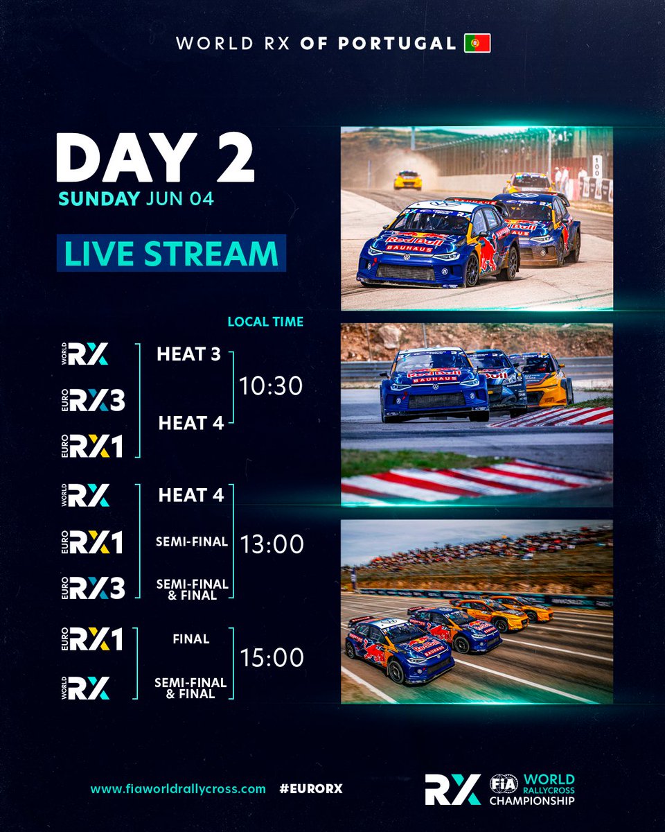 Set your reminders! This is a weekend you do not want to miss 🇵🇹🗓️

#fiaworldrx #worldrx #MontalegreRX