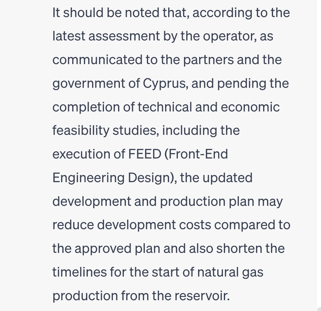 The dogs may bark but the caravan it moves on - past week of ministers claims and plans never changed the plan of chevron &partners to get aphrodite to Egypt...