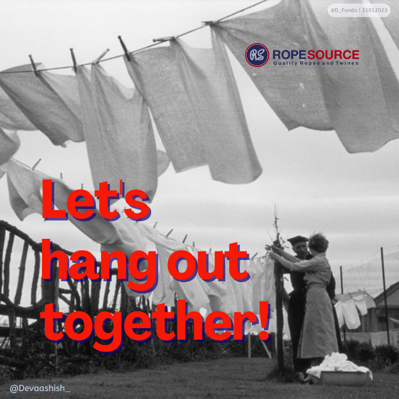 Devaashish_'s tweet image. OMB brief of the day: 
Create posters to advertise #WashingLines!
💨
👕
1/n🧵| Here&apos;s the 1st #D_Funda for the day for @RopeSource as they know what goes into hanging out, together. 
👕
💨
cc:@OneMinuteBriefs | #Laundry