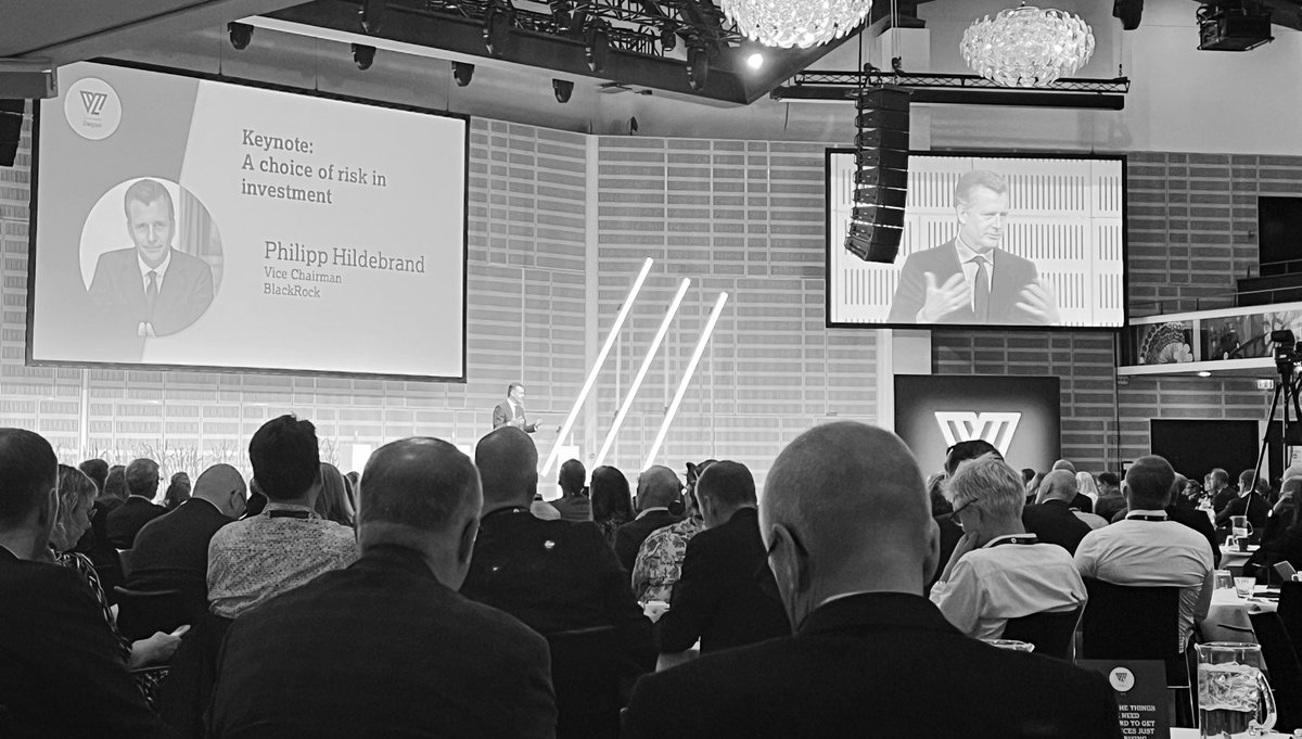 KlyngeC's tweet image. Philipp Hildebrand from @BlackRock is right in quoting Kissinger: We need to somehow find a way of moving from big power confrontation to big power cooperation. And leave a hope that globalization is not a strategy only of the past. #NavigatingUncertainty